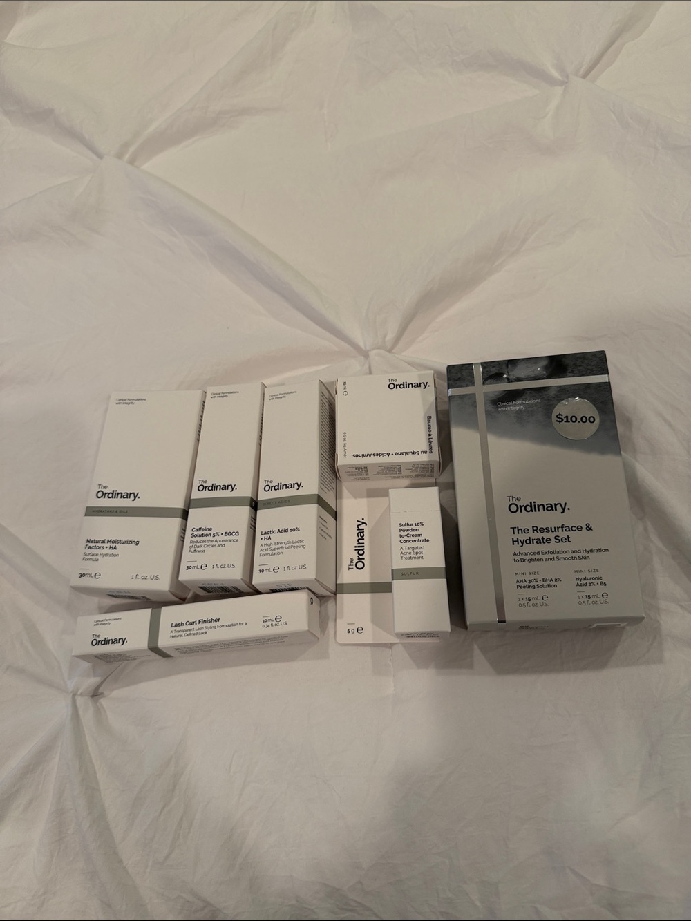 The ordinary skincare set